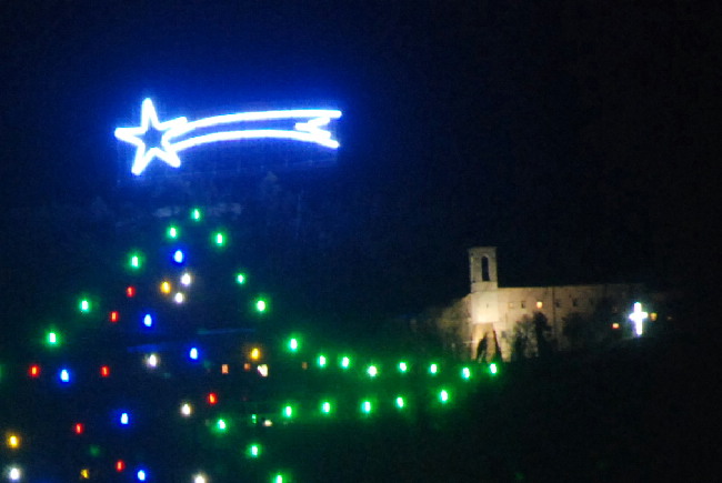 L''albero di Natale di Gubbio